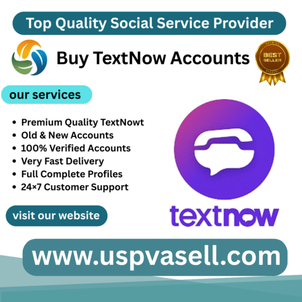 Buy TextNow Accounts
